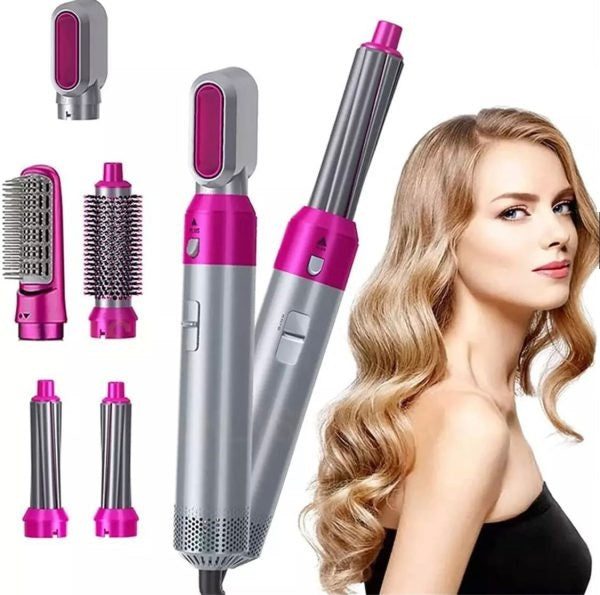 5 In1 Hair Dryer Comb Hair Curling Straightening Hair Styling Comb orders Straightener