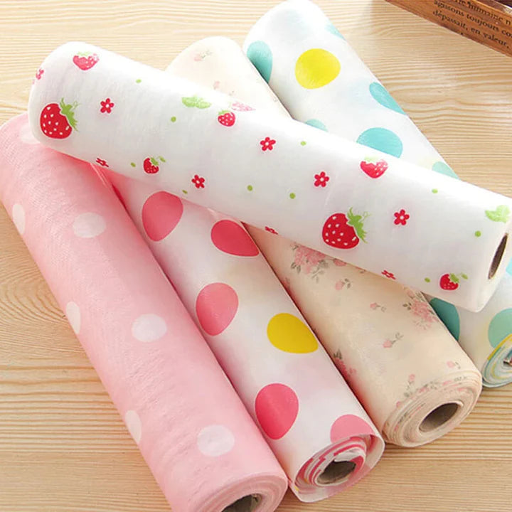 1 Roll – Kitchen Polka Foamic Sheet (45cm*1.5 M) (Hazaaz.com)