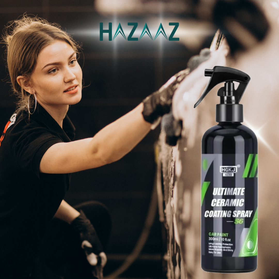 Ceramic Car Coating Spray - hazaaz.com