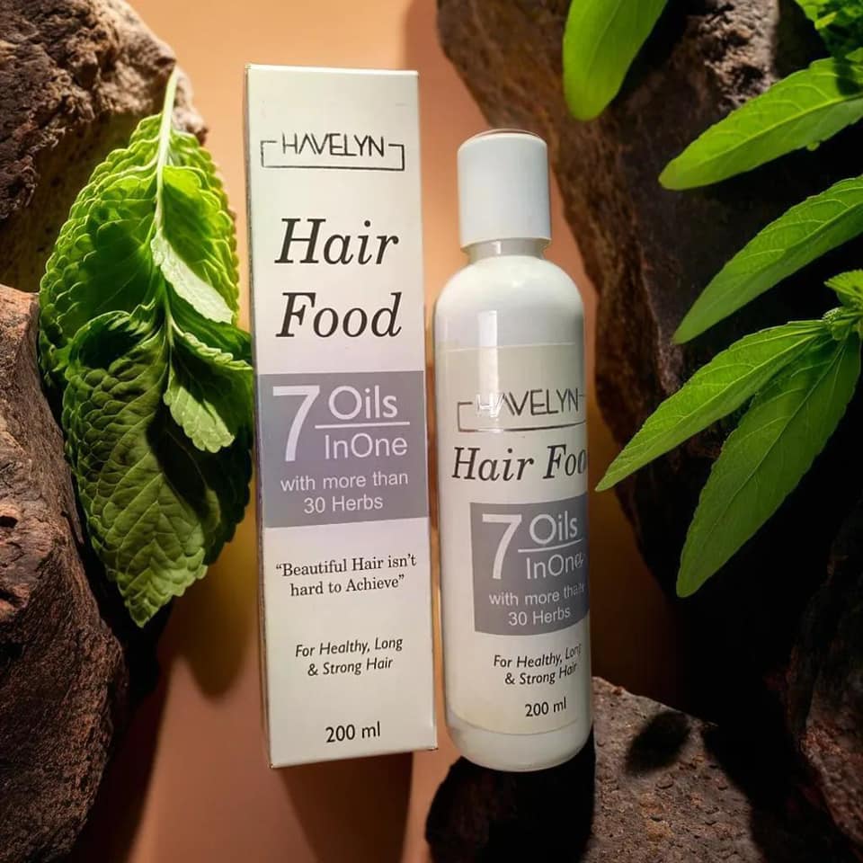 Havelyn Hair Food Oil For Stronge Hair And Hair Regrowth (200ml) - hazaaz.com