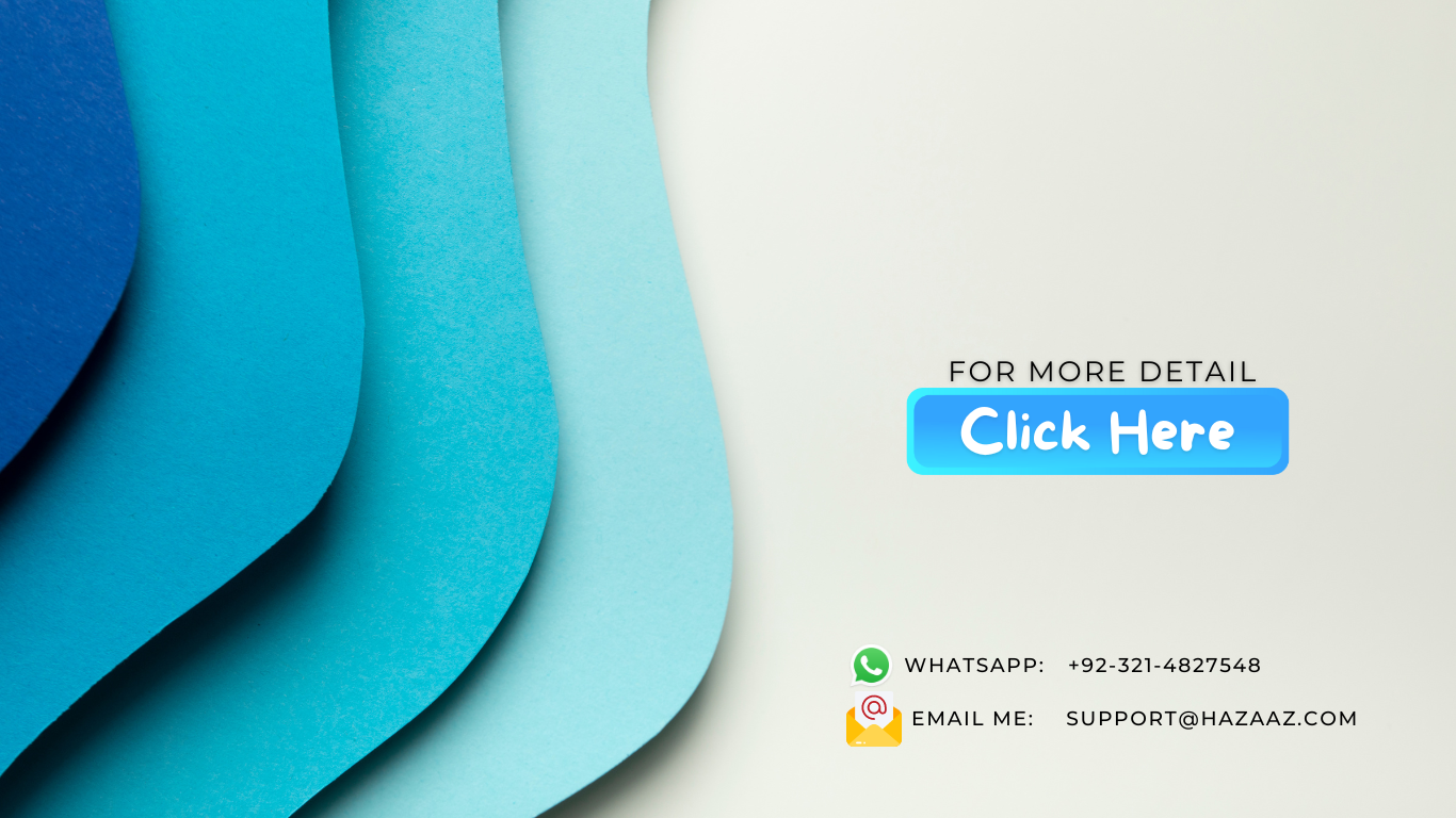 Contact us for expert Shopify services, SEO optimization, product listings, website building, and content writing. Reach out via WhatsApp or visit Hazaaz.com for the best all-in-one solutions.