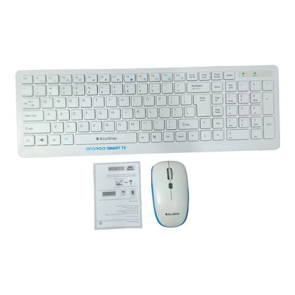 Eco Star Wireless Keyboard And Mouse - hazaaz.com