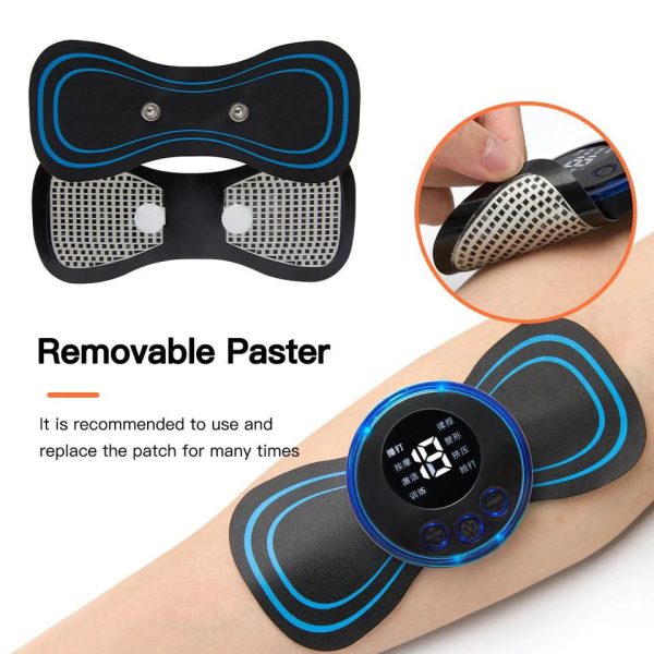 EMS Butterfly Portable Neck Massager (Rechargeable) hazaaz.com