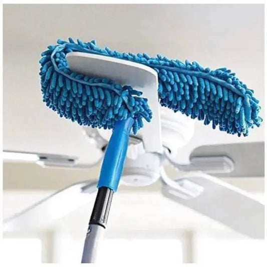 Flexible Micro Fiber Duster With Telescopic Stainless Steel Handle - Hazaaz.com