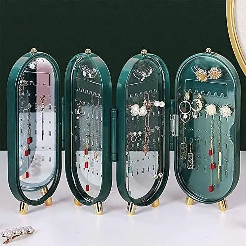 Jewellery Box Organiser With Mirror - Hazaaz.com