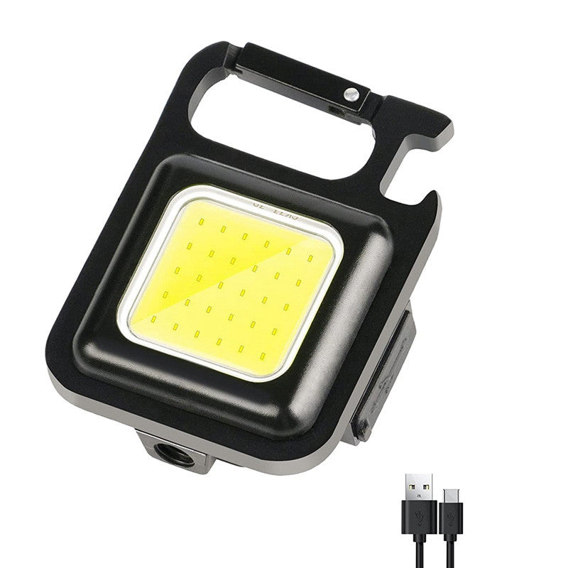 Multifunction 500 Lumens Mini Pocket Cob Led Portable Keychain Light (Hazaaz.com)