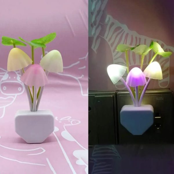 Mushroom Flower Light With Sensor - Hazaaz.com