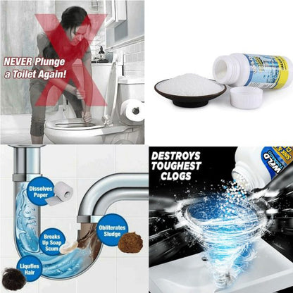 Powerful Sink And Drain Cleaner Chemical Powder Agent For Kitchen Toilet Pipe - Hazaaz.com