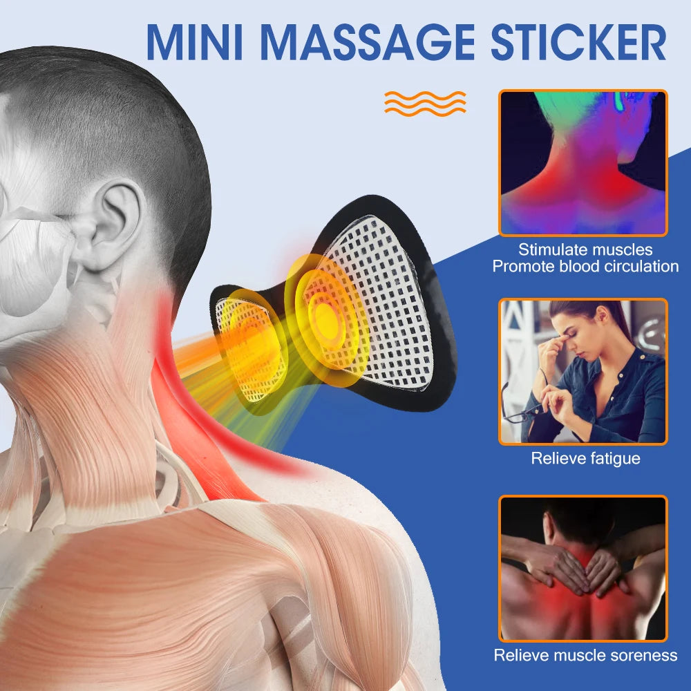 EMS Butterfly Portable Neck Massager (Rechargeable) hazaaz.com