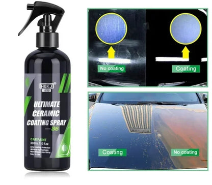 Ceramic Car Coating Spray - hazaaz.com