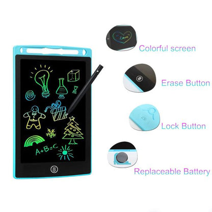 LCD Writing Tablet - Electronic Writing Board - LCD Writing Pad for Kids - 8.5 inch - hazaaz.com