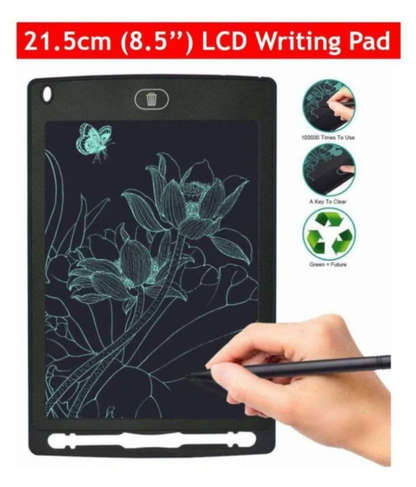 LCD Writing Tablet - Electronic Writing Board - LCD Writing Pad for Kids - 8.5 inch - hazaaz.com