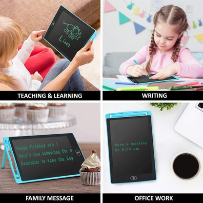 LCD Writing Tablet - Electronic Writing Board - LCD Writing Pad for Kids - 8.5 inch - hazaaz.com