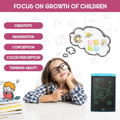 LCD Writing Tablet - Electronic Writing Board - LCD Writing Pad for Kids - 8.5 inch - hazaaz.com