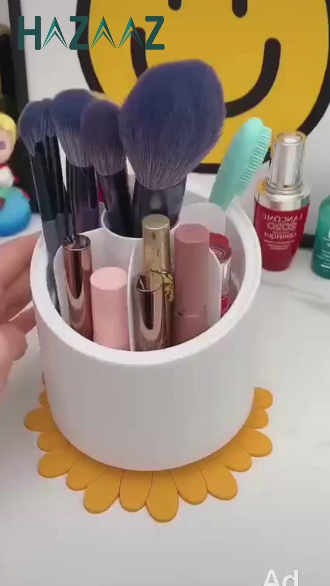 Makeup Brush Container (Holder) hazaaz.com