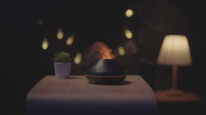 Flame Humidifier Diffuser (130ML) - Hazaaz.com